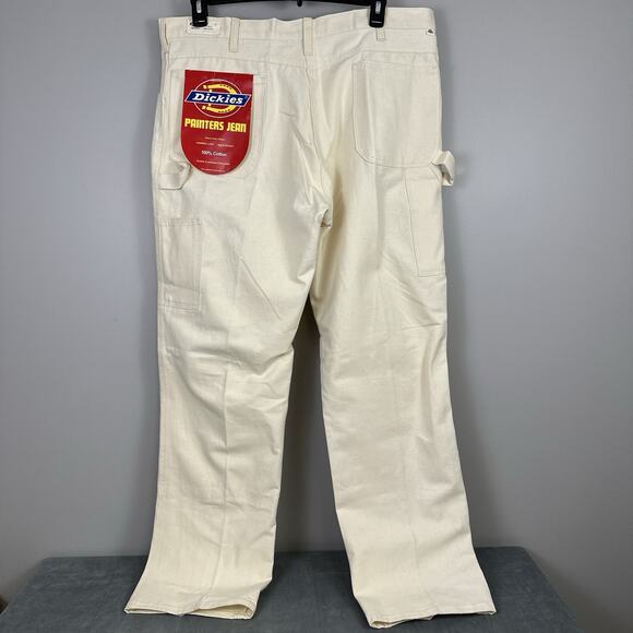 Vintage New Deadstock Dickies Painters Pants Jean 100% Cotton Size 40 x 32 USA - Picture 1 of 12
